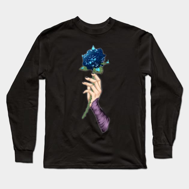 Blue Rose- Dabi Long Sleeve T-Shirt by McSueMe